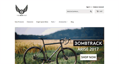 Desktop Screenshot of fixedgearfrenzy.com